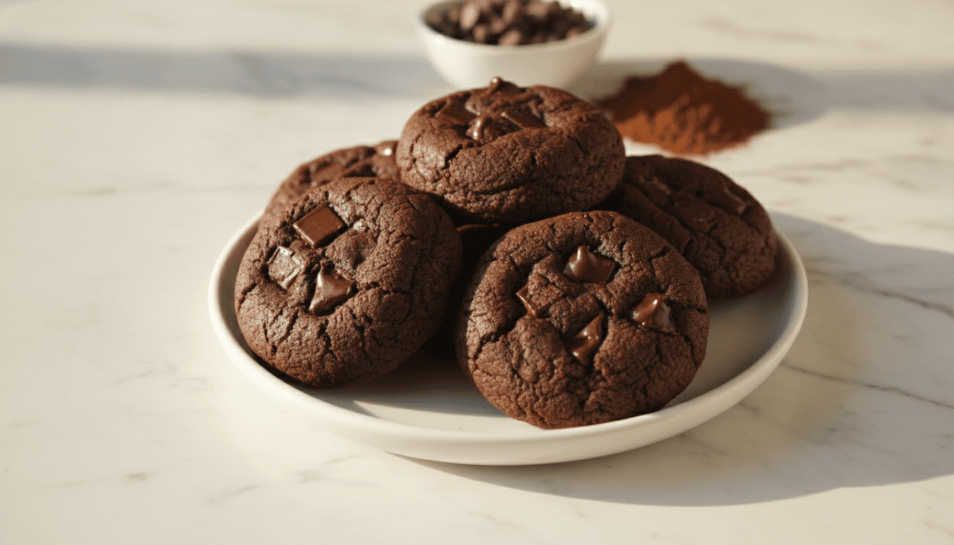Chocolate Fudge Cookies
