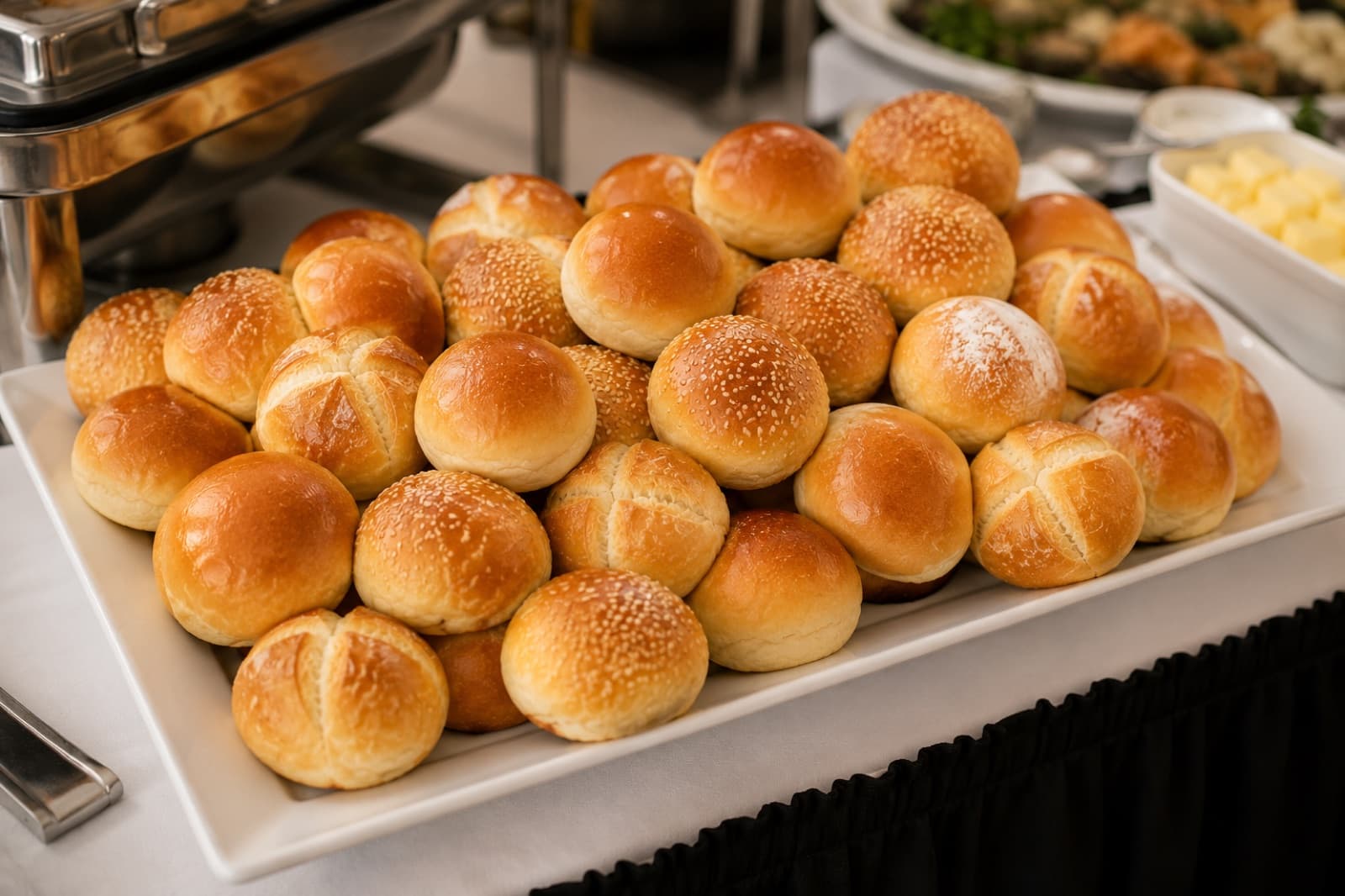Fresh rolls from the All About Taste kitchen