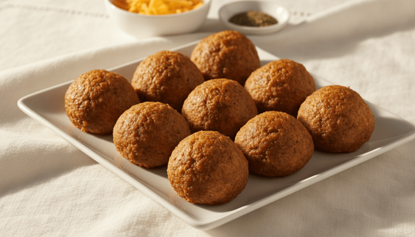 Bisquick Sausage Balls